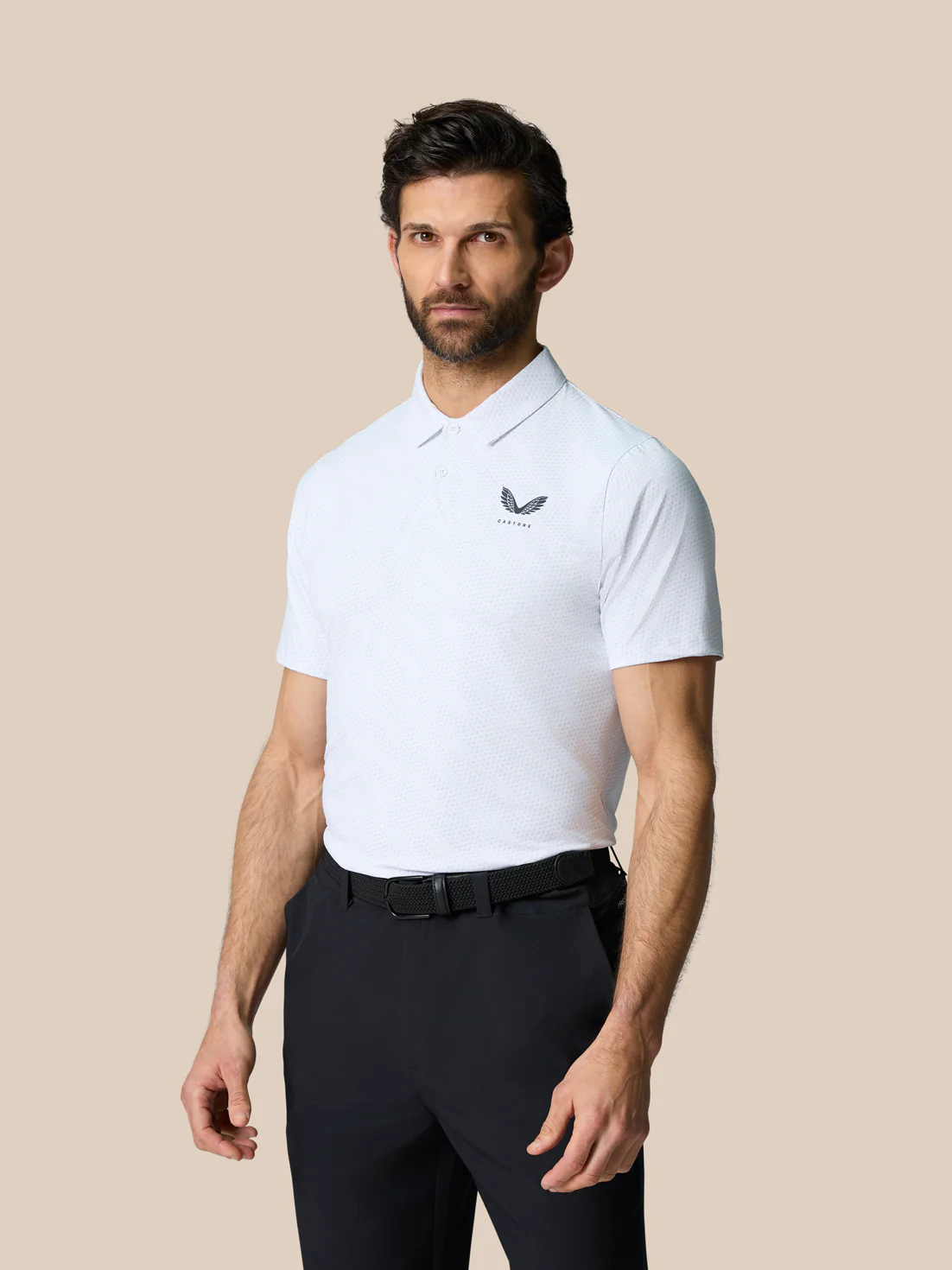 Club Graphic Polo - White