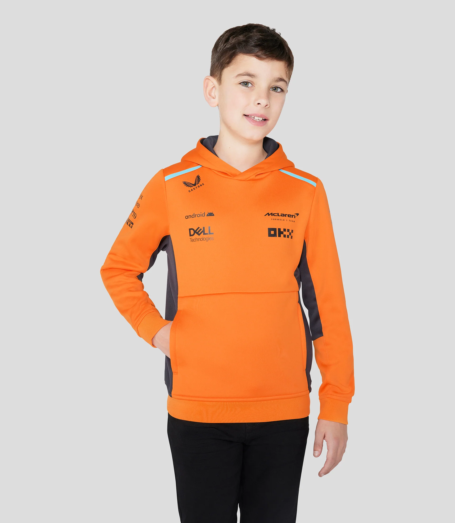 Junior McLaren Hooded Sweat - Autumn Glory
