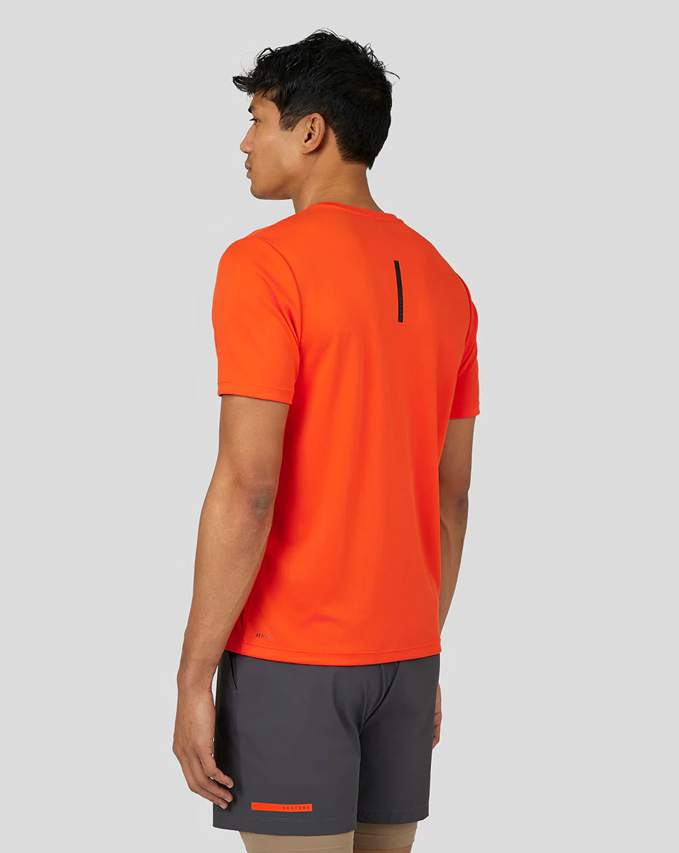 Men’s Flow Short Sleeve Graphic T-Shirt - Deep Orange