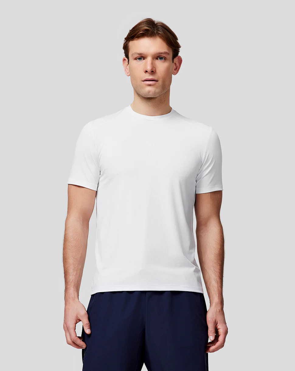 Men’s Reiss Short Sleeve Performance T-Shirt - White