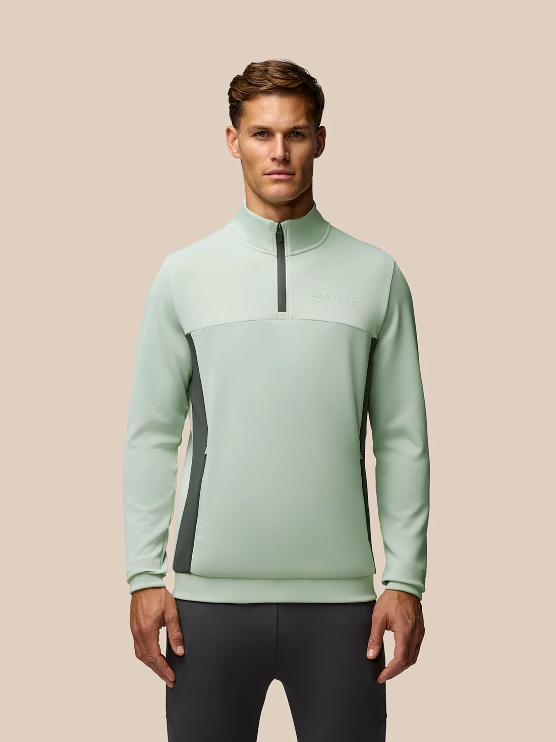 Flex 1/4 Zip Sweatshirt - Sage