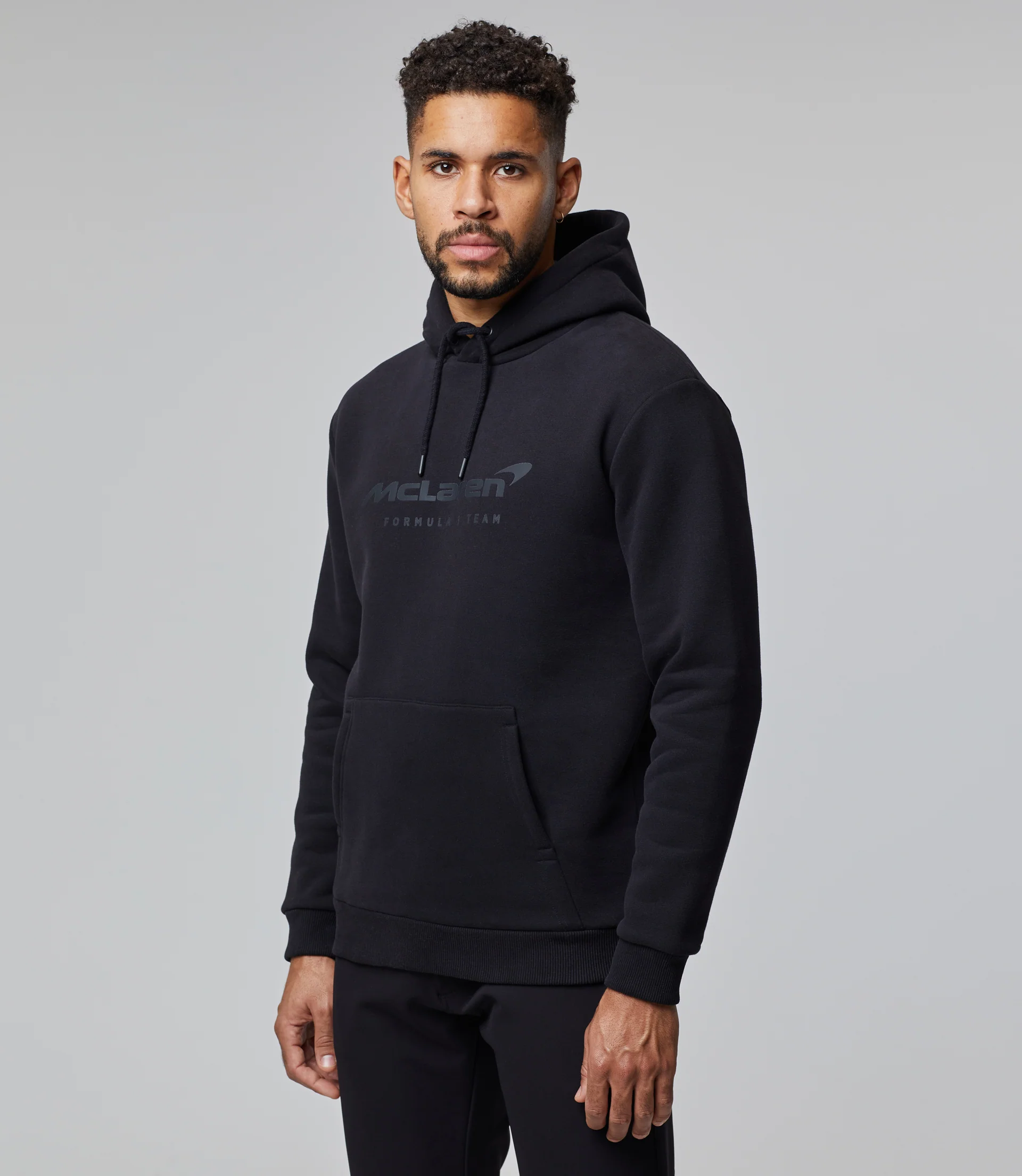 Black McLaren Core Essentials Hoody