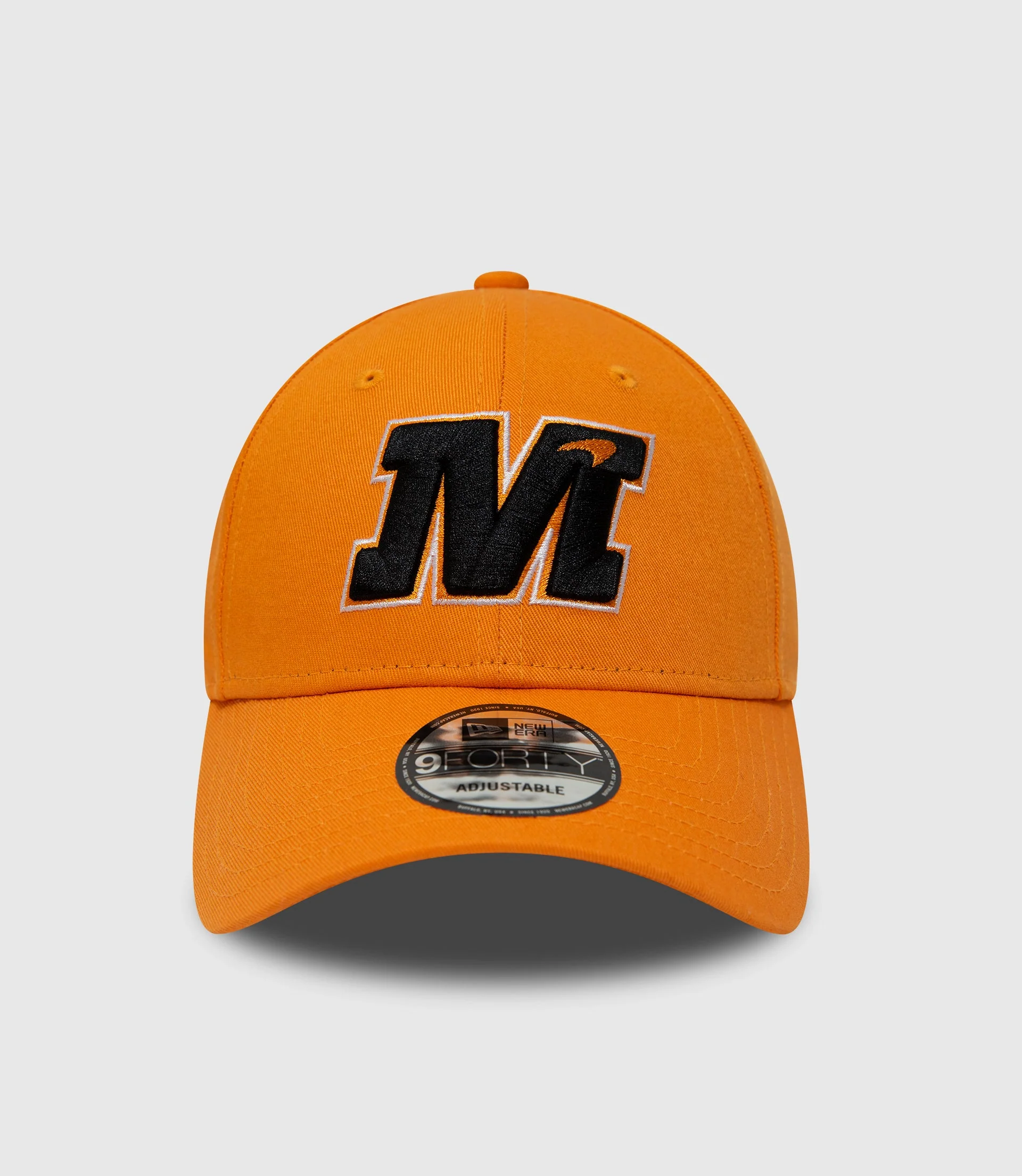 Papaya Mclaren Usa Varsity M Logo 9Forty Cap - New Era