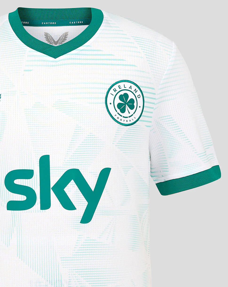 Ireland Junior Away Short Sleeve Shirt 25/26