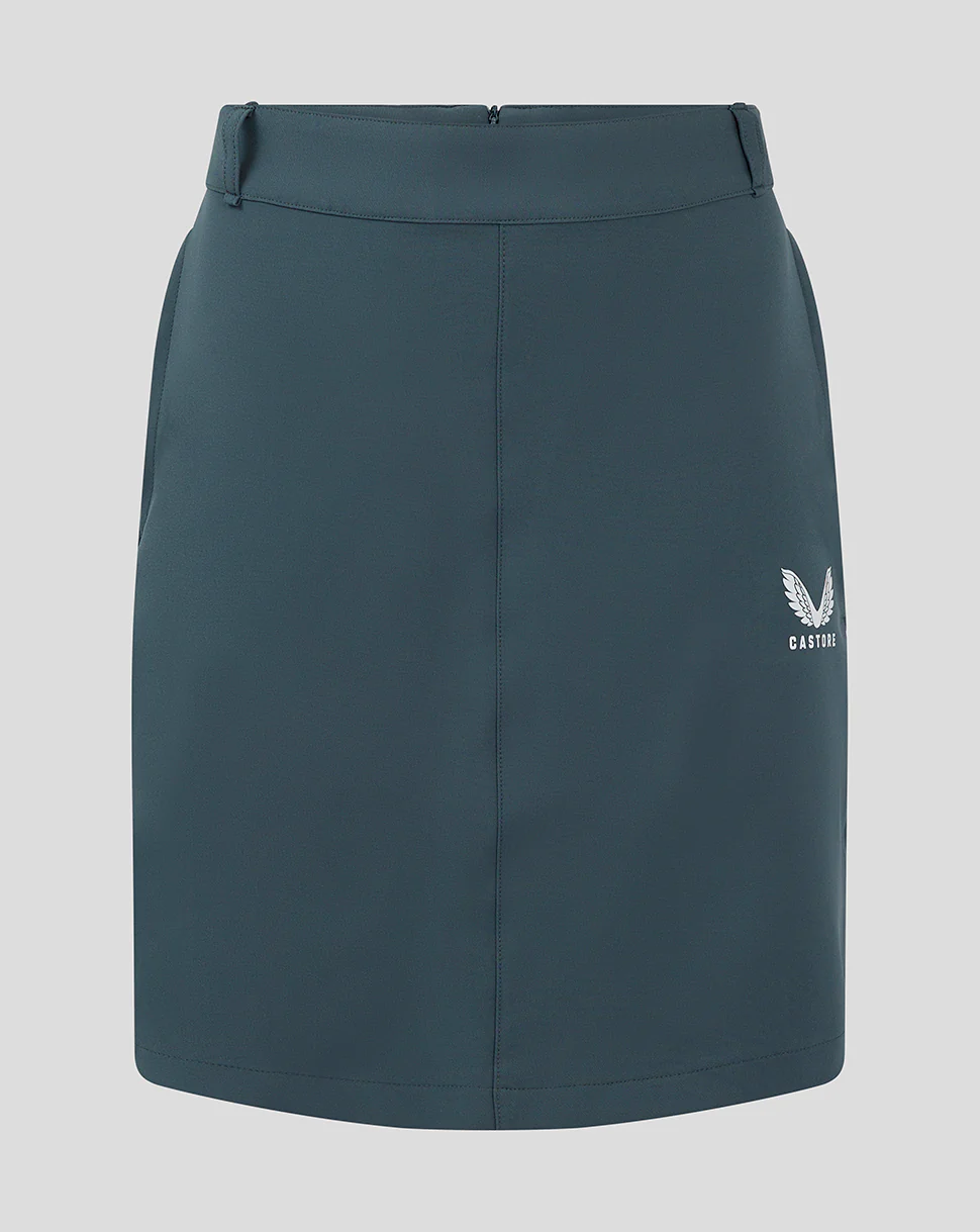 WOMENS CHINO SKIRT - DARK SLATE