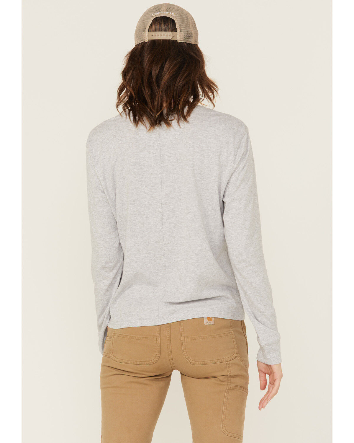 Carhartt Women's Tencel® Fiber Series Loose Fit Long Sleeve graphic Work Shirt