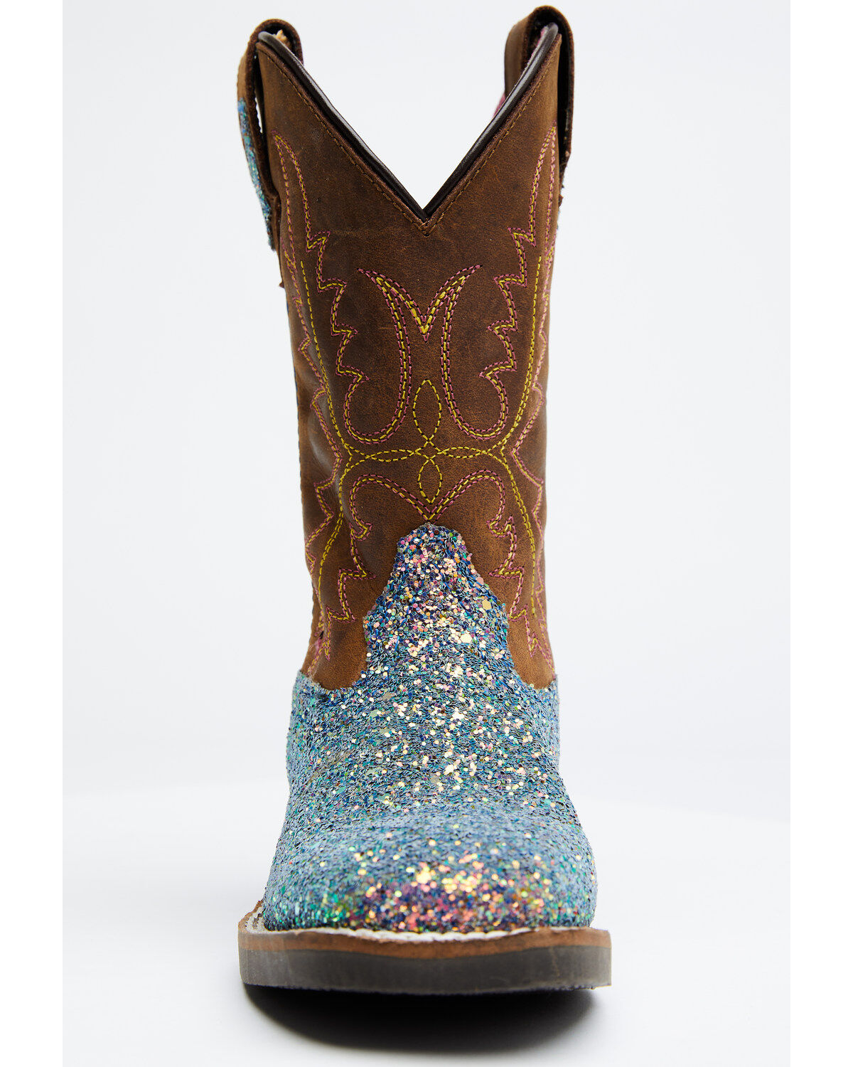 Shyanne Girls' Glitterama Western Boots - Broad Square Toe