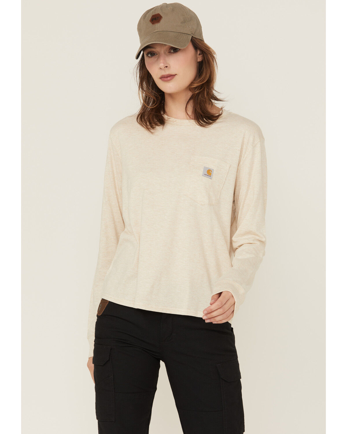 Carhartt Women's TENCEL® Loose Fit Long Sleeve Pocket Shirt