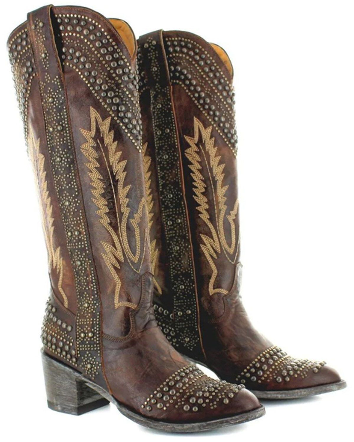 Old Gringo Women's Sofia Studded Western Boots - Round Toe