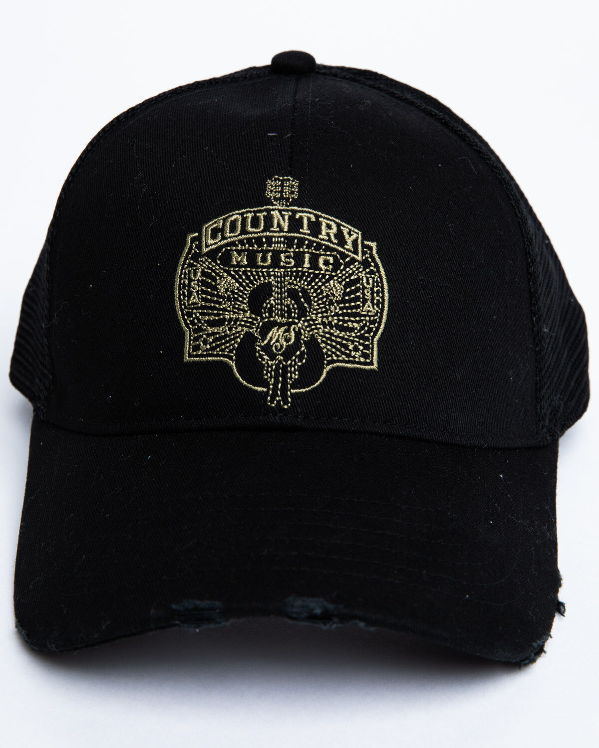 Moonshine Spirit Men's Country Music Guitar Embroidered Ball Cap