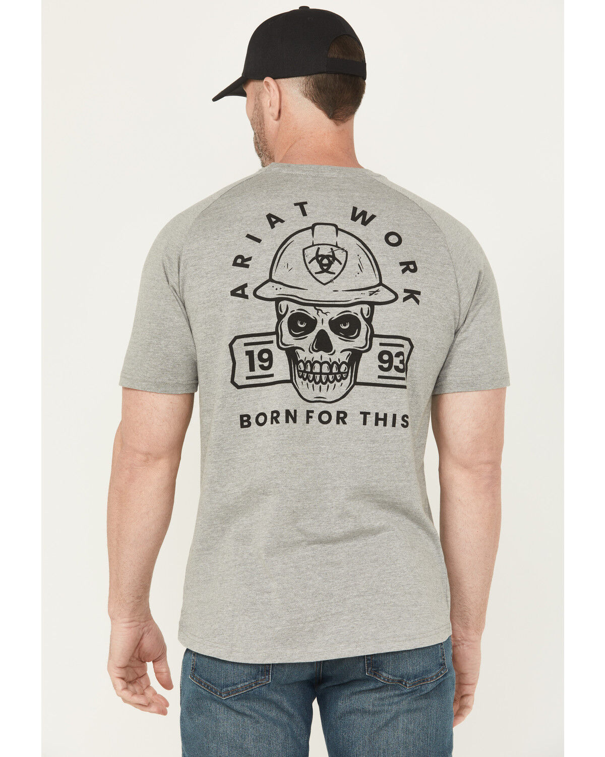 Ariat Men's Rebar Cotton Strong Hardhead Short Sleeve Work T-Shirt