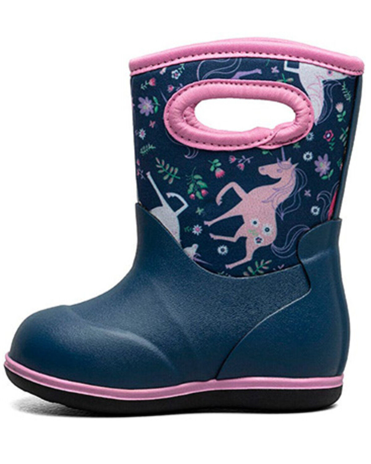Bogs Toddler Girls' Classic Unicorn Meadow Rainboots