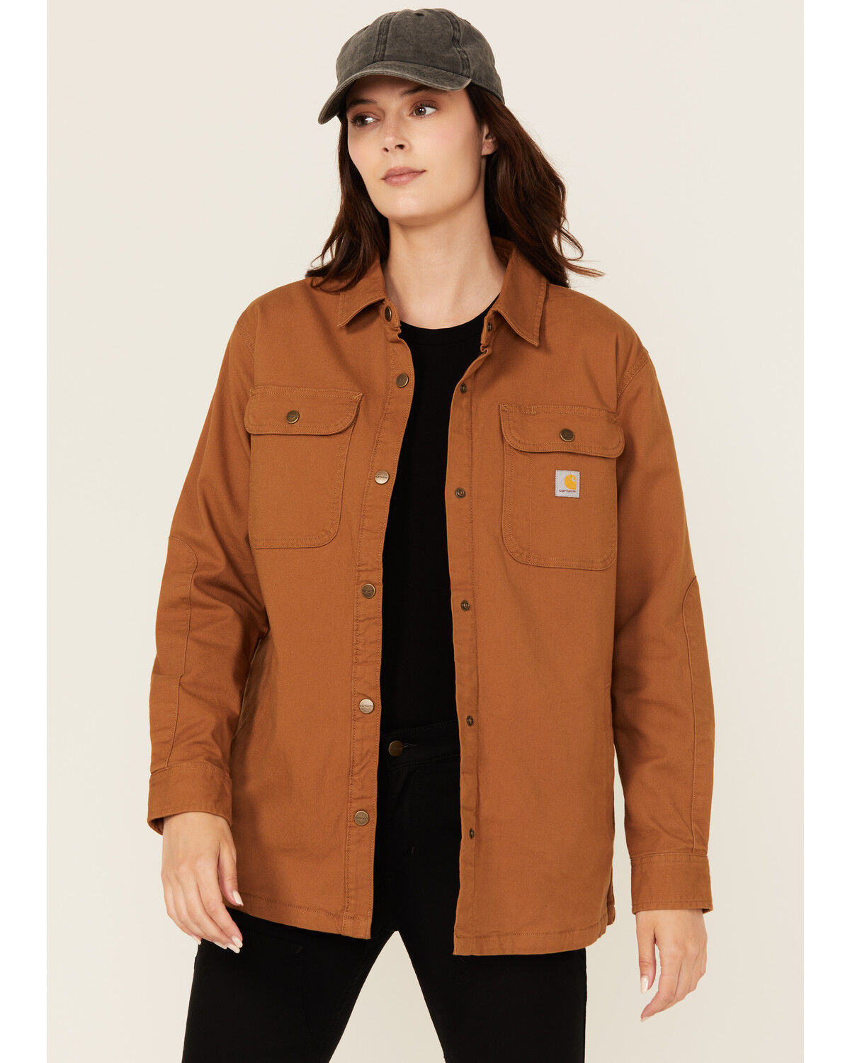 Carhartt Women's Rugged FleX™ Loose Fit Canvas Shacket