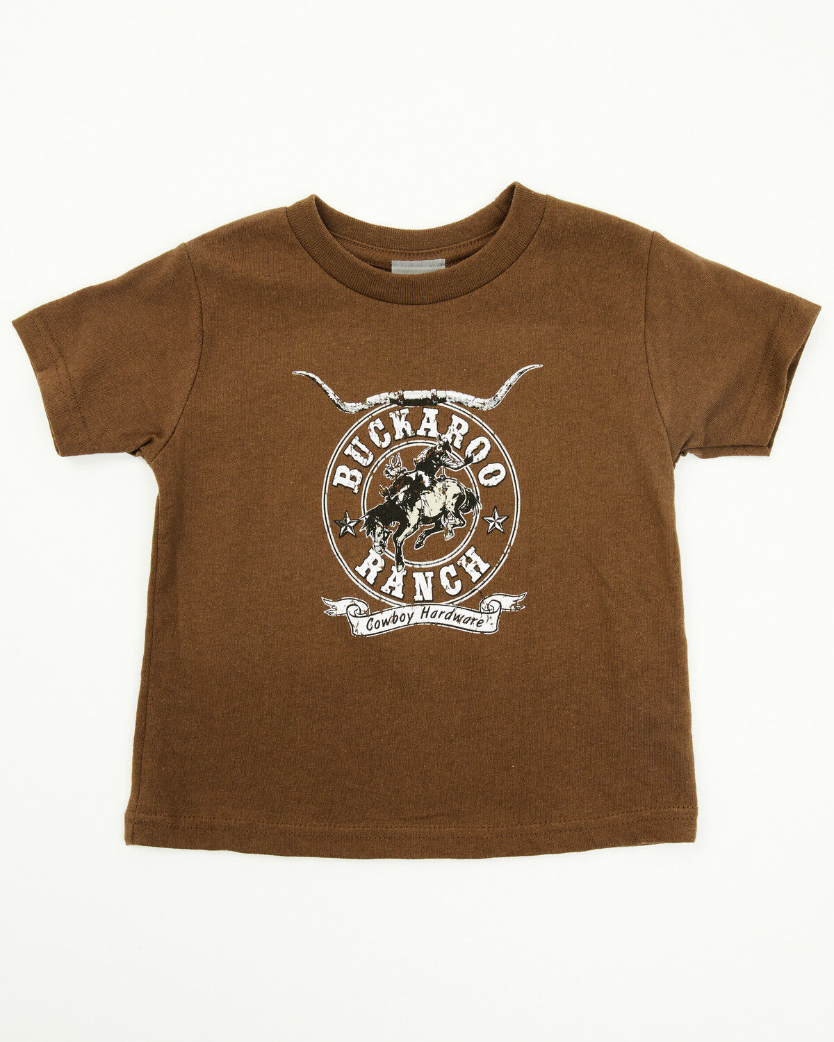 Cowboy Hardware Toddler Boys' Buckaroo Ranch Short Sleeve Graphic T-Shirt