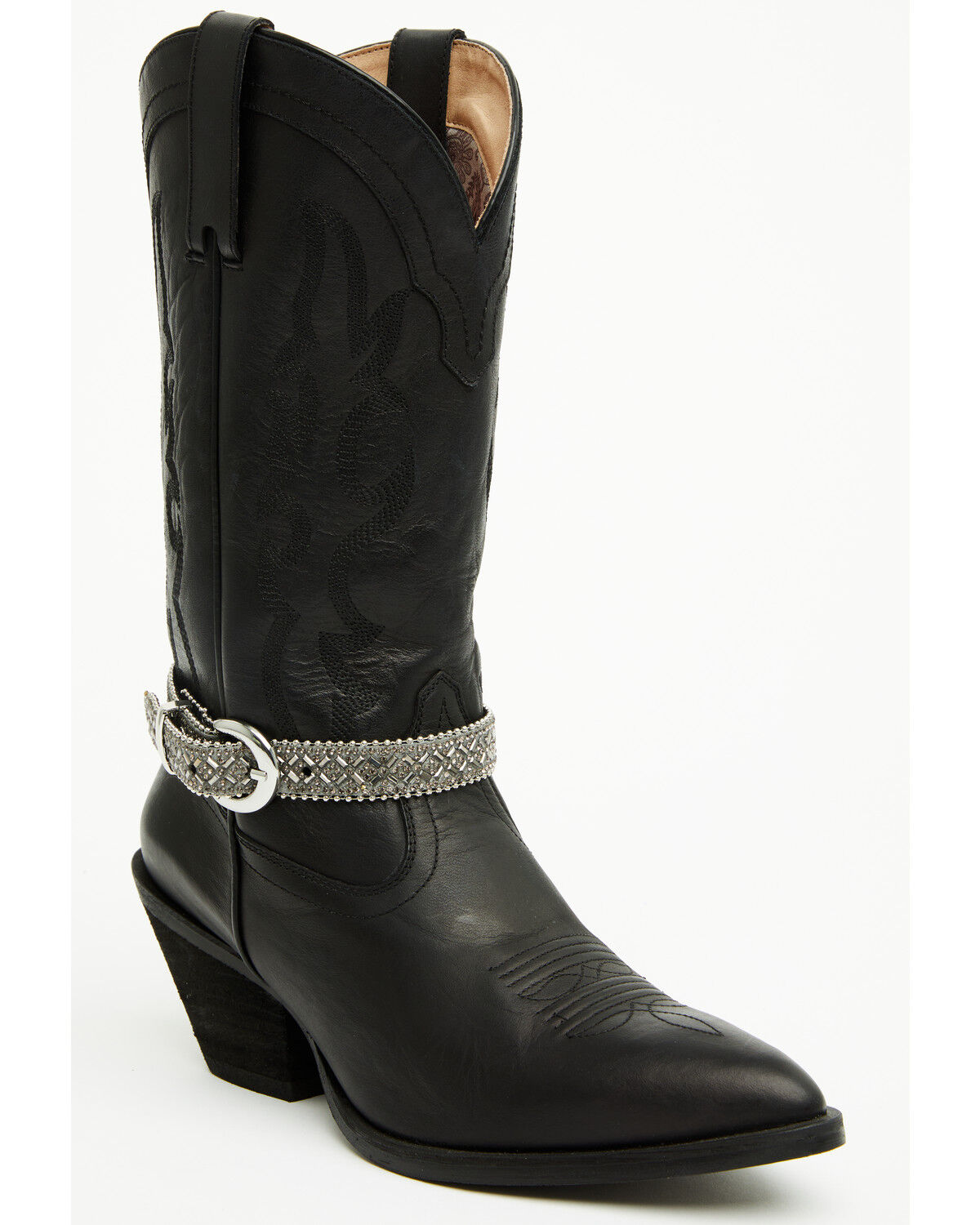 Shyanne Women's Rhinestone Boot Strap