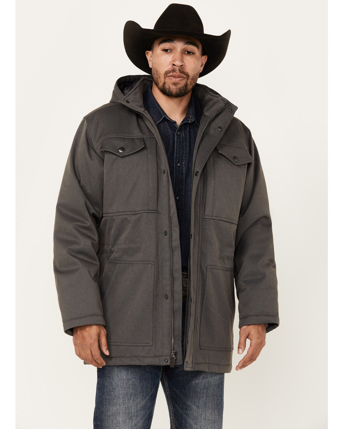 Ariat Men's Abilene Heavyweight Hooded Insulated Parka Jacket
