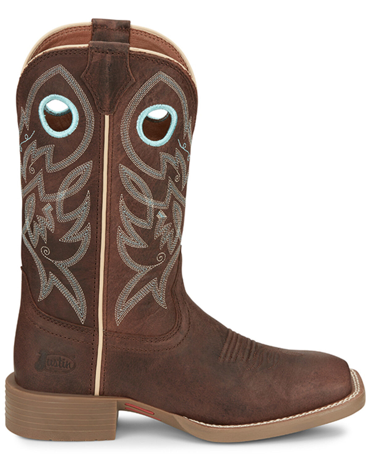 Justin Women's Liberty Western Boots - Broad Square Toe