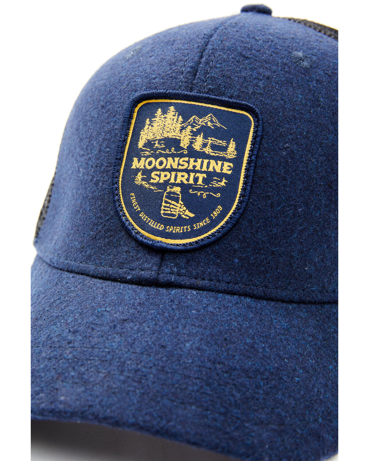 Moonshine Spirit Men's Navy Outdoor Jar Logo Patch Mesh Back Ball Cap