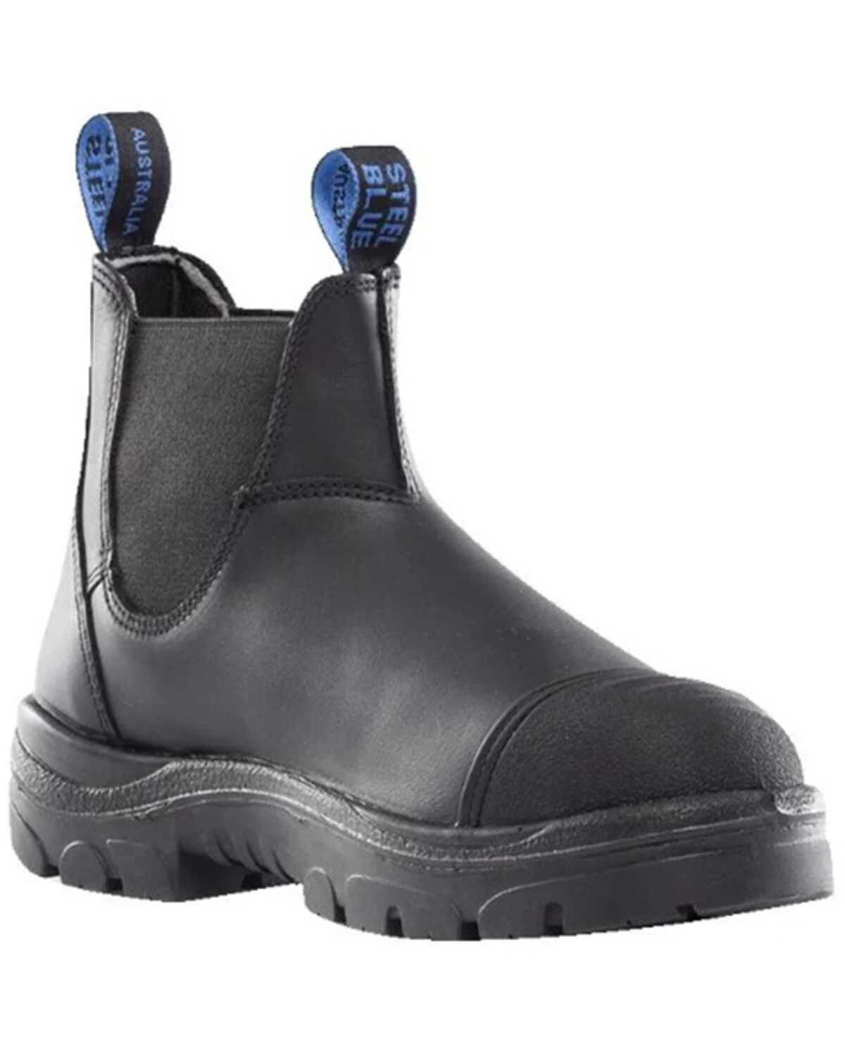 Steel Blue Men's Hobart Scuff Work Boots - Steel Toe