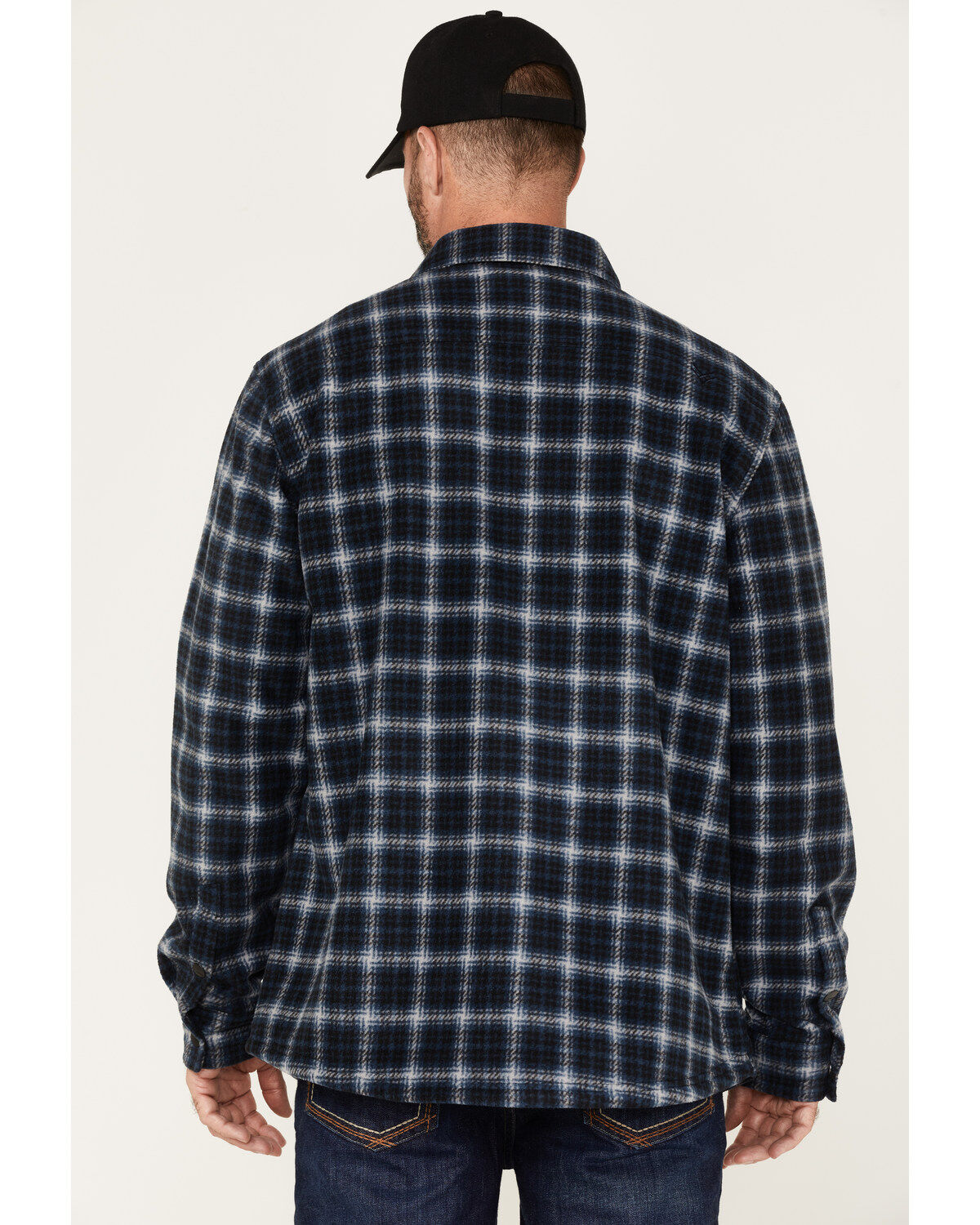 Hawx Men's Polar Fleece Shirt Jacket