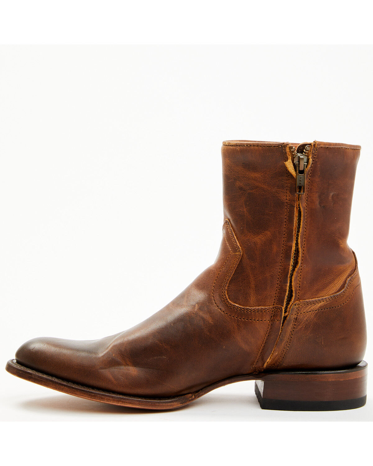 Moonshine Spirit Men's Pancho 8" Zipper Western Boot - Round Toe