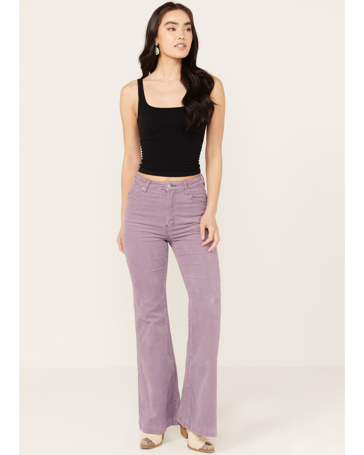 Rolla's Women's East Coast High Rise Corduroy Flare Pants