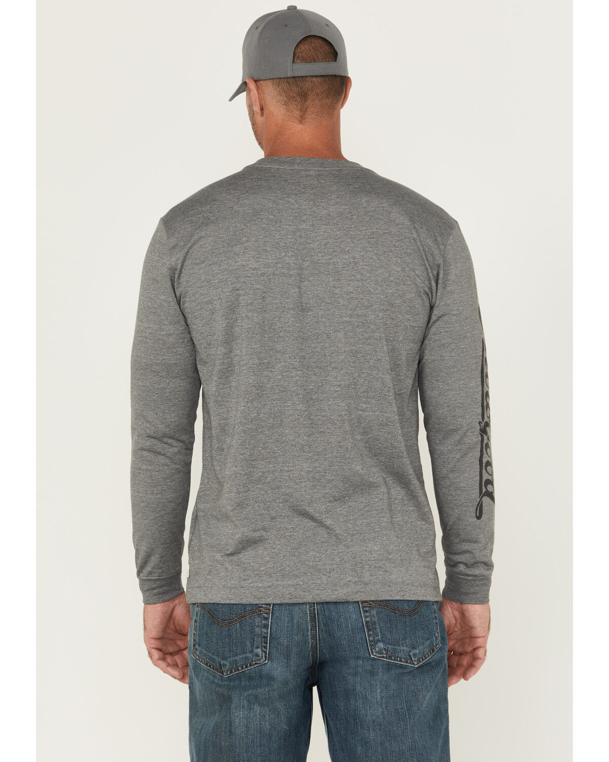 Thorogood Men's Wheel Script Logo Long Sleeve Graphic T-Shirt