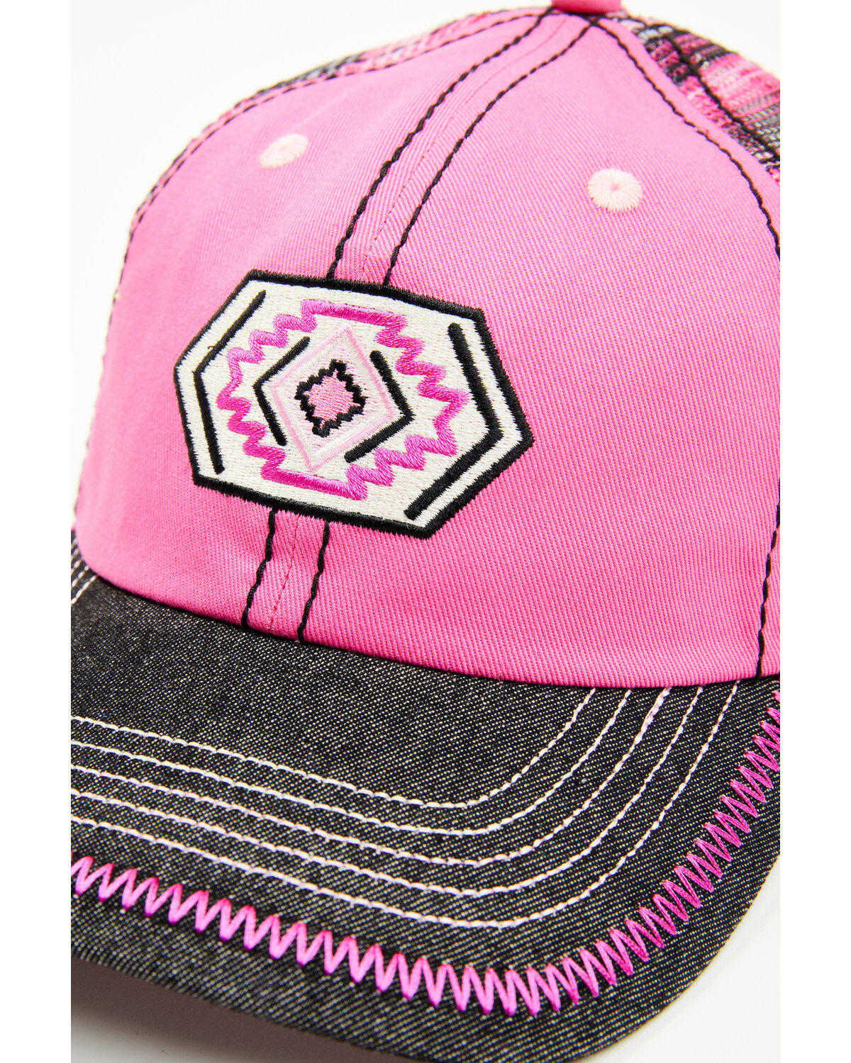 Trenditions Women's Catchfly Embroidered Southwestern Baseball Cap