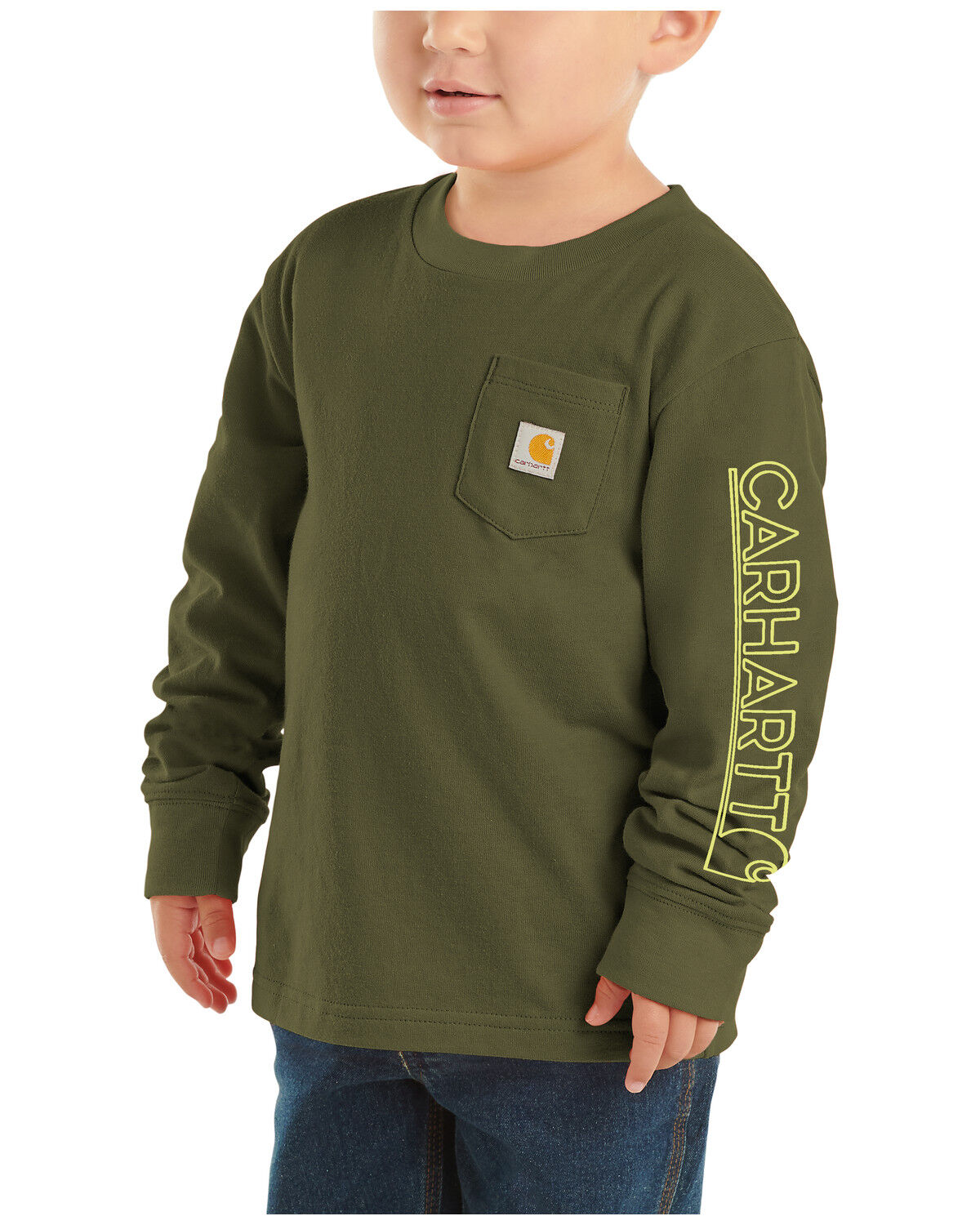 Carhartt Toddler Boys' Long Sleeve Pocket T-Shirt