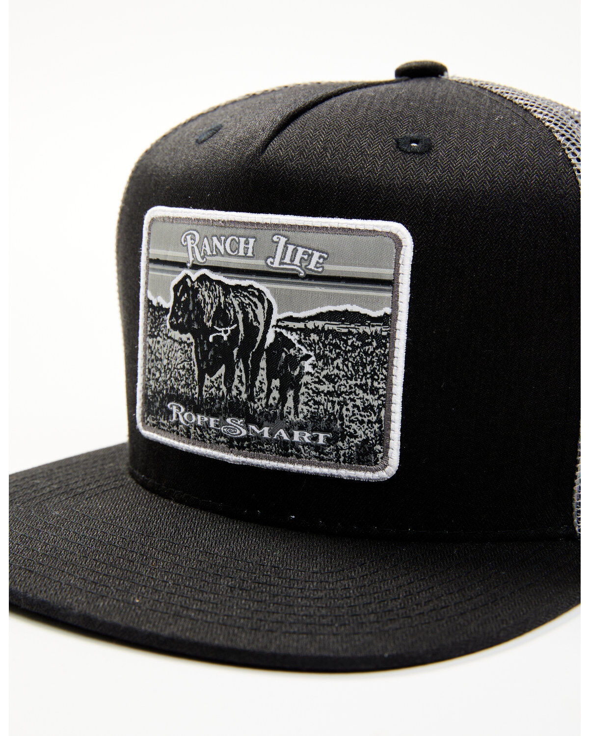 RopeSmart Men's Monochrome Ranch Life Trucker Cap
