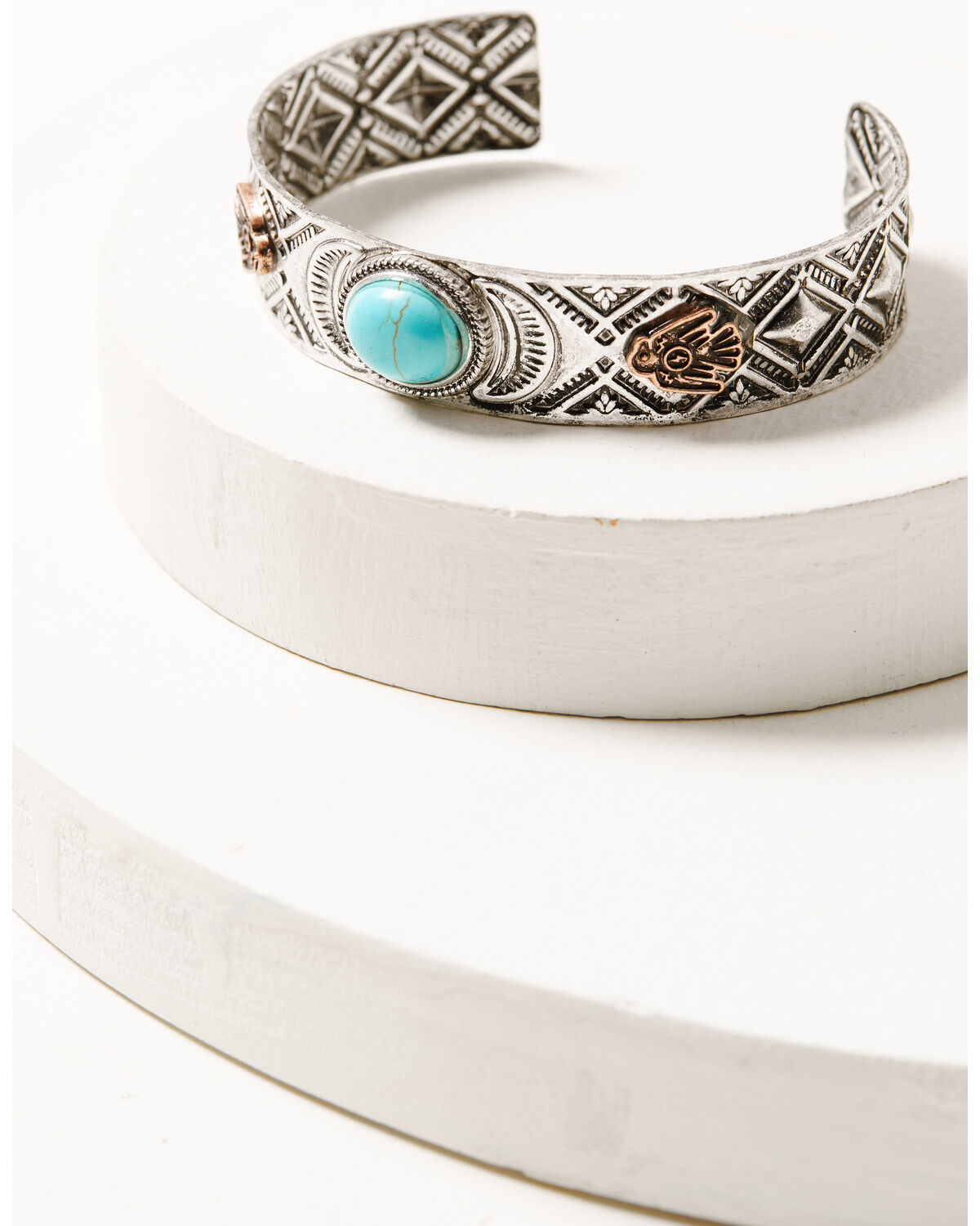 Shyanne Women's Cactus Rose Mixed Metal Bracelet Set - 3 Piece