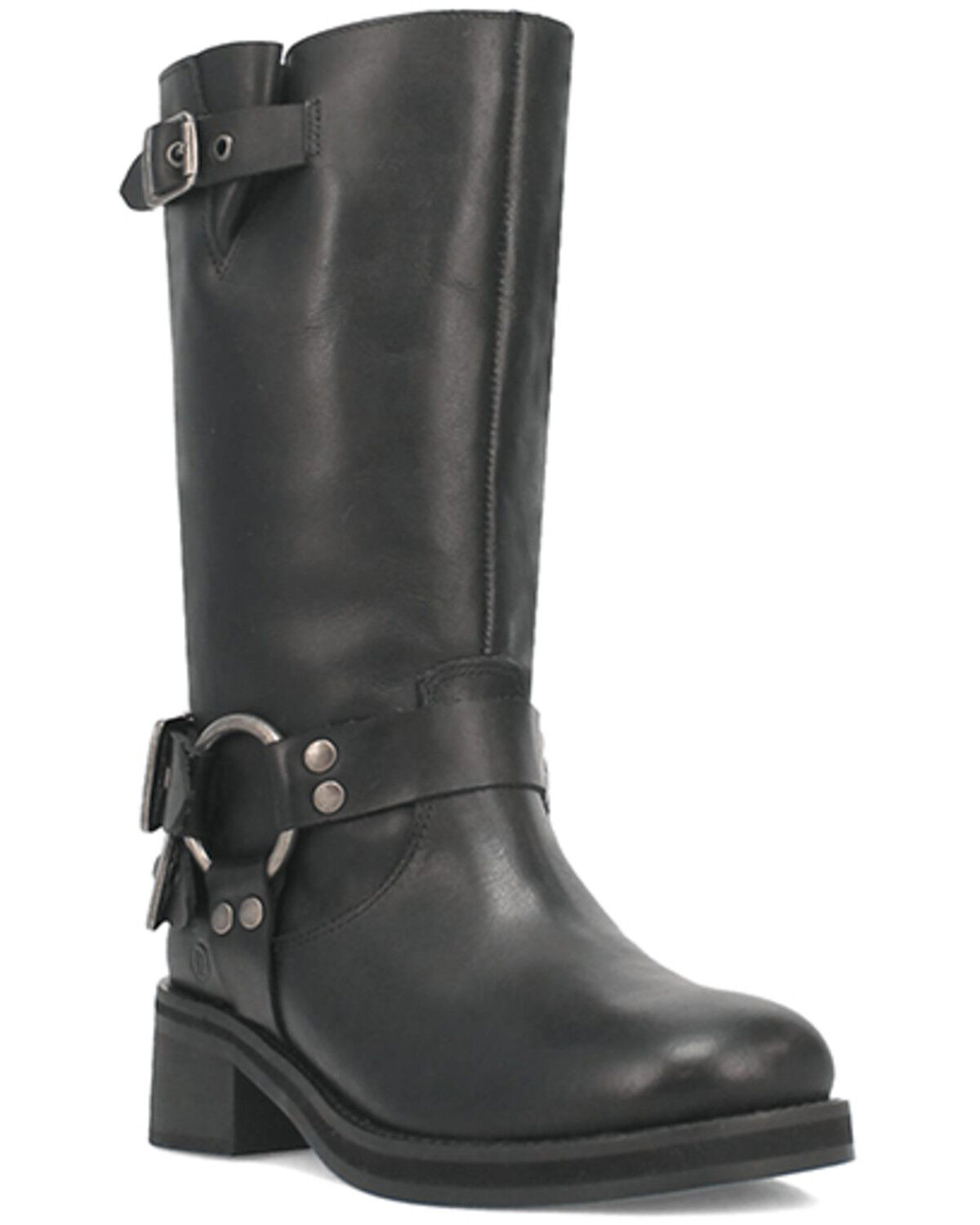 Dingo Women's Harlee Motorcycle Boots - Round Toe