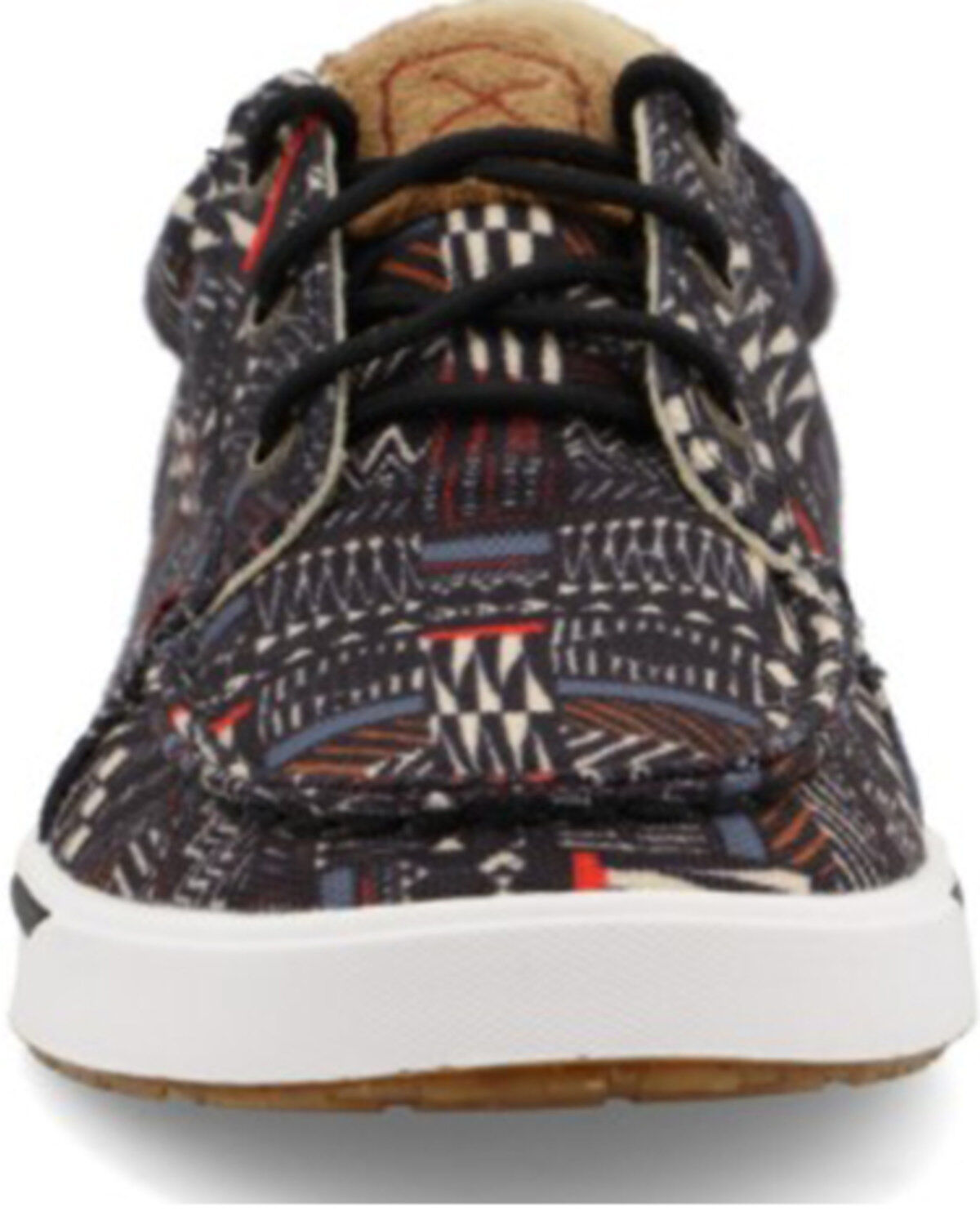 Twisted X Women's Kicks Lace Southwestern Sneaker - Moc Toe