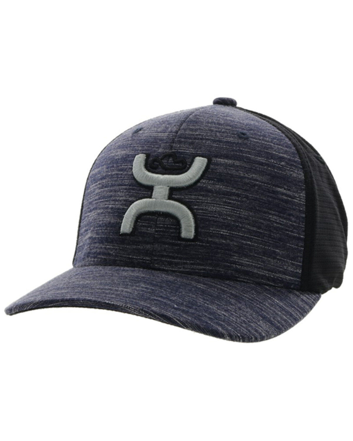 Hooey Men's Embroidered Logo FlexFit Trucker Cap
