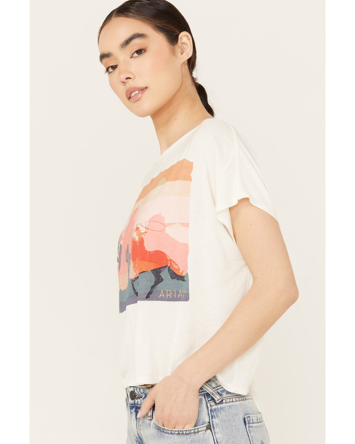 Ariat Women's Desert Ride Short Sleeve Graphic Tee