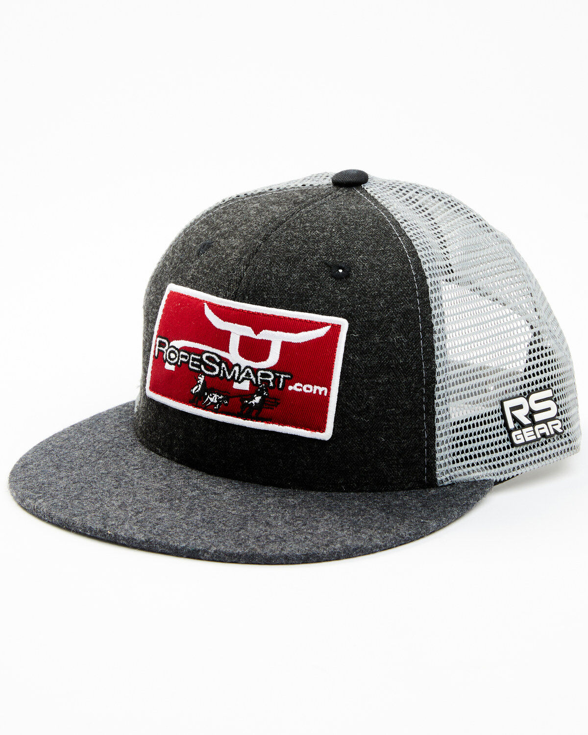 RopeSmart Men's Classic Patch Mesh-Back Trucker Cap
