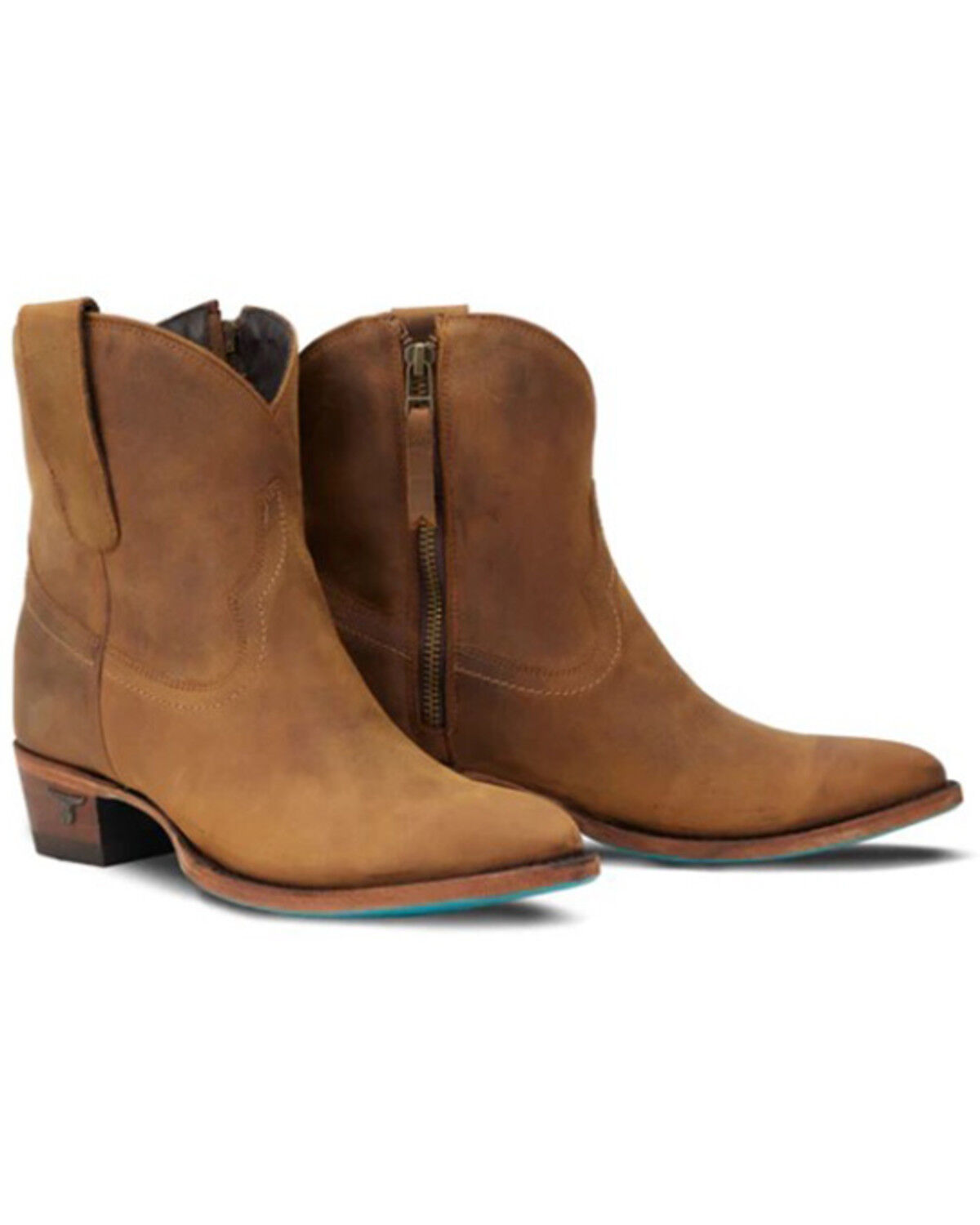 Lane Women's Plain Jane Western Booties - Round Toe