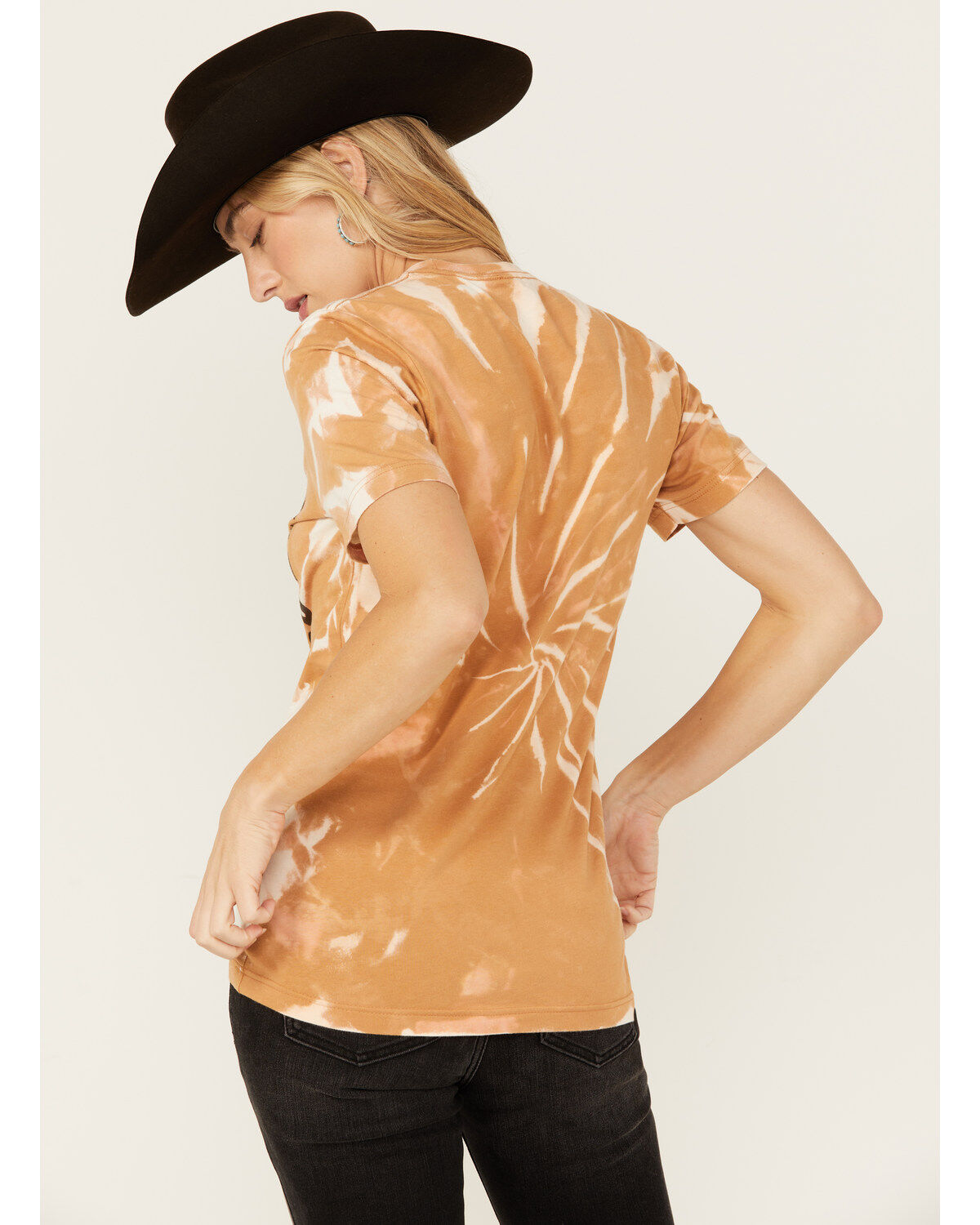 Bohemian Cowgirl Women's Call This Rodeo Bleached Short Sleeve Graphic Tee