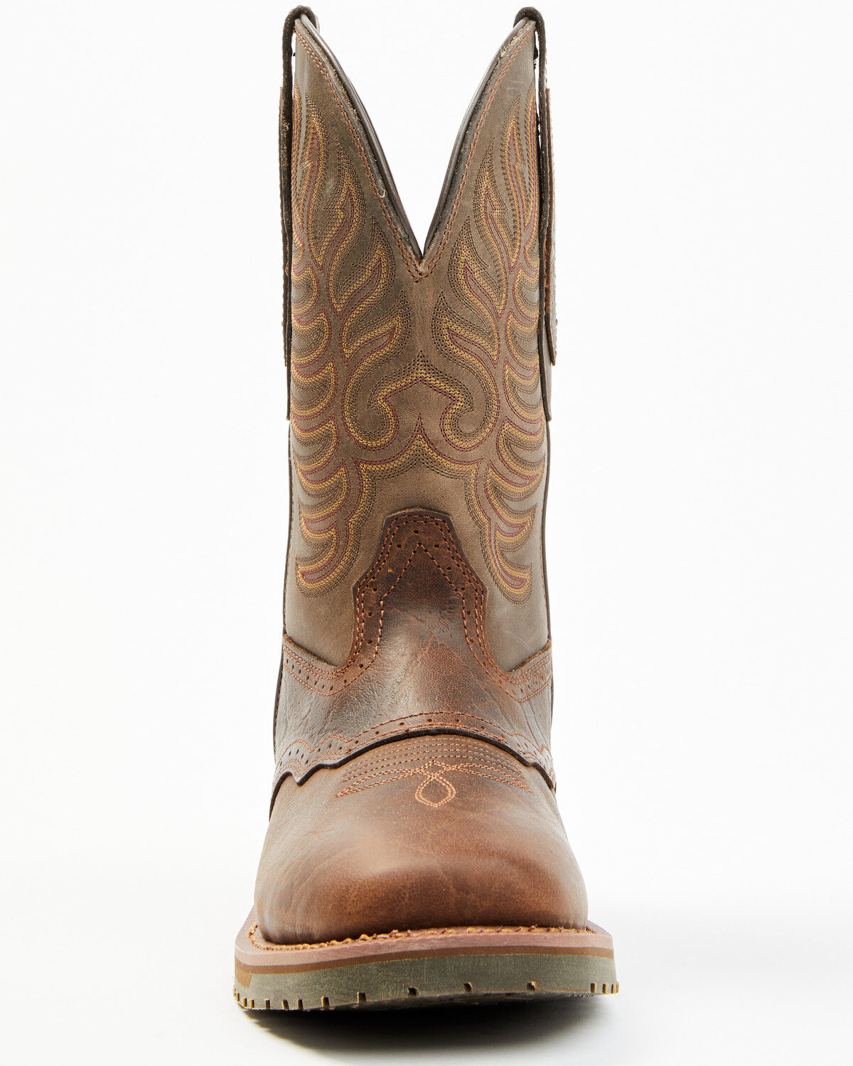 Double H Men's 11" Domestic I.C.E.&reg; Saddle Vamp Performance Western Boots - Broad Square Toe