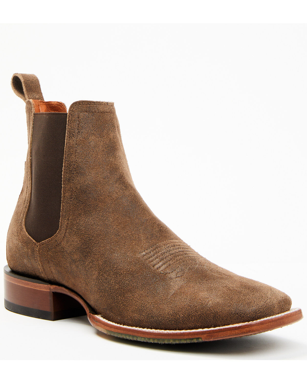 Cody James Men's Ruben Roughout Casual Boots - Broad Square Toe