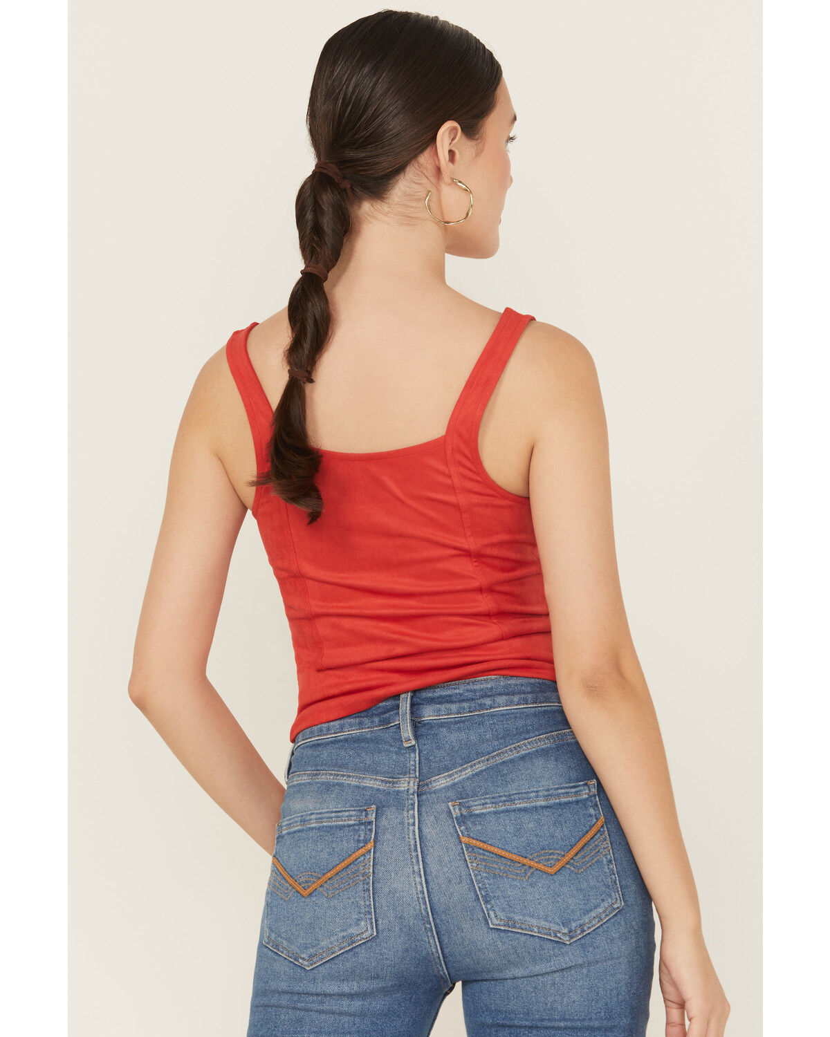 Idyllwind Women's Eastland Faux Suede Lace-Up Corset