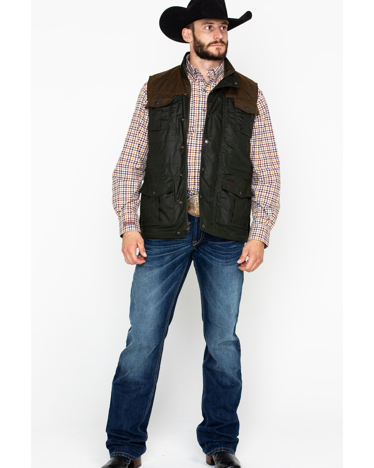 Outback Trading Co. Men's Brant Oil Dual Entry Vest