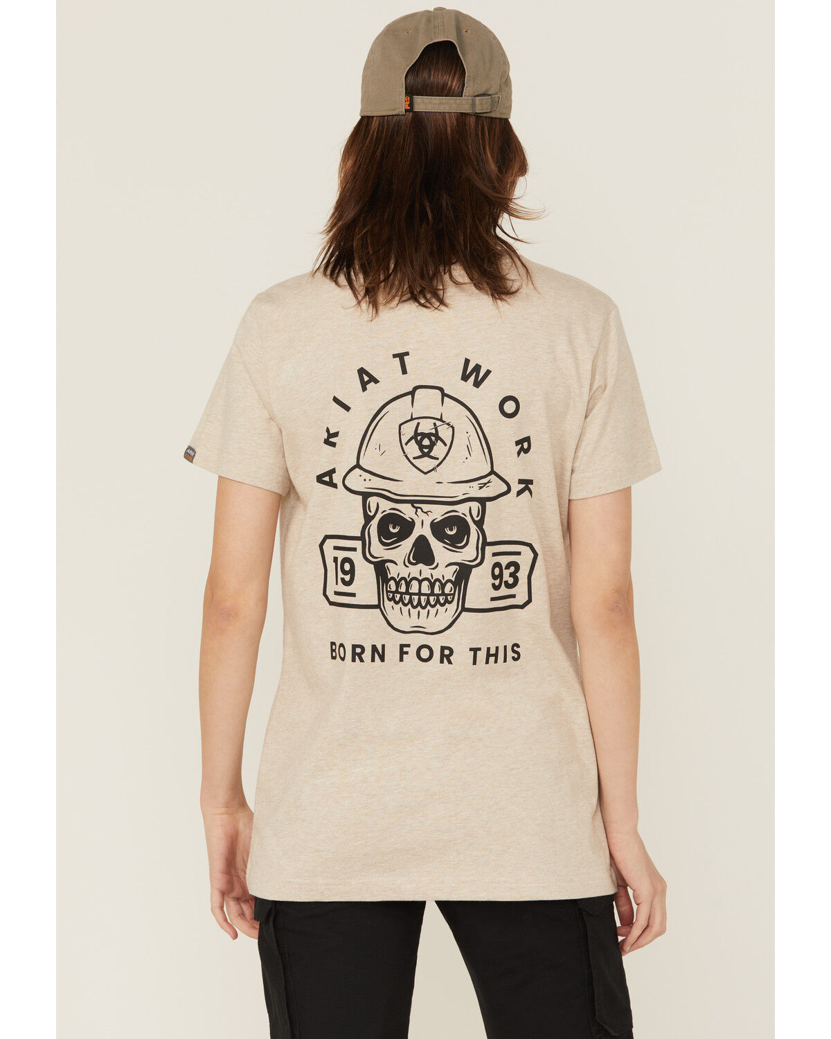 Ariat Women's Rebar Born For This Short Sleeve Graphic Work Tee