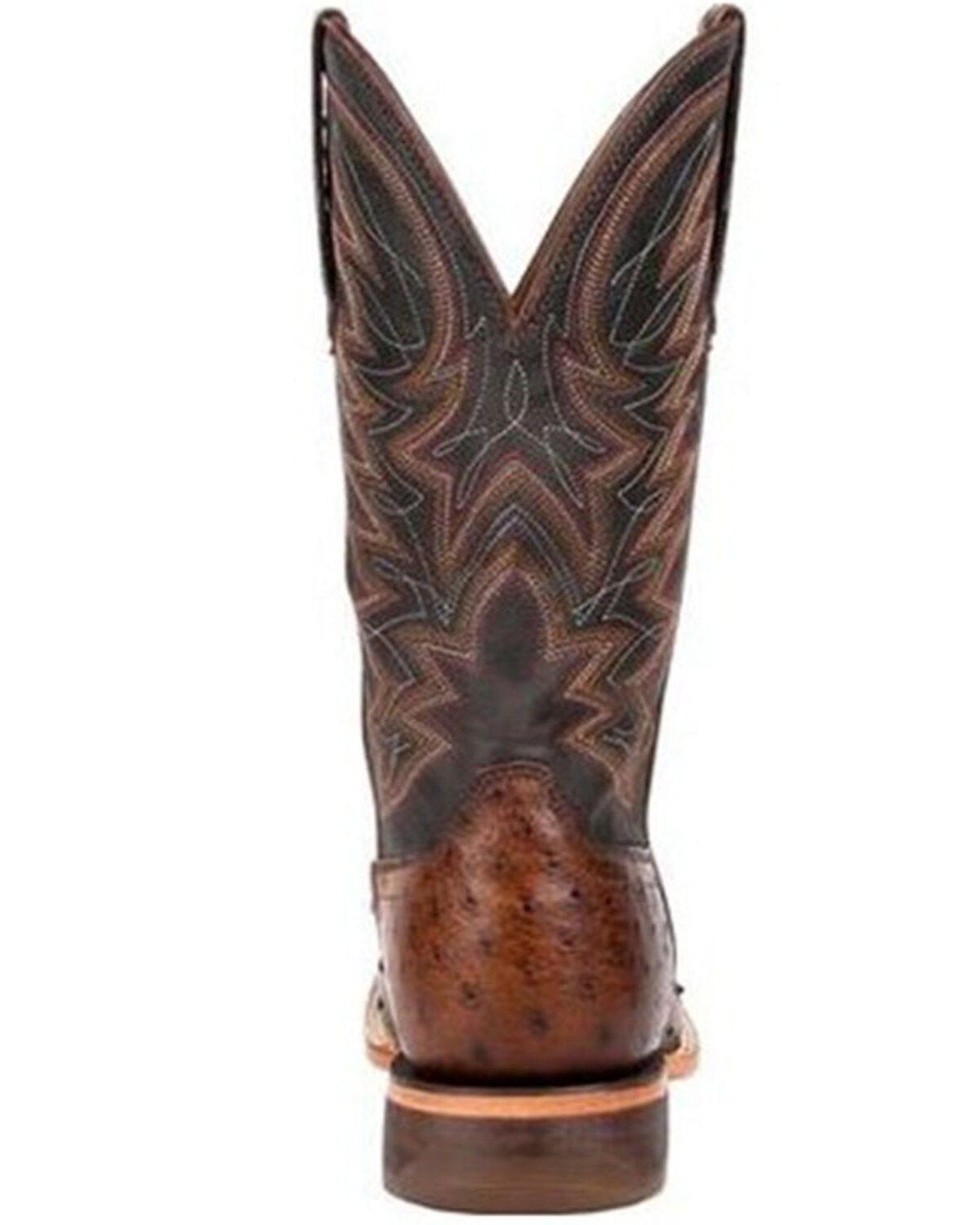 Durango Men's Brown Exotic Full-Quill Ostrich Western Boots - Square Toe