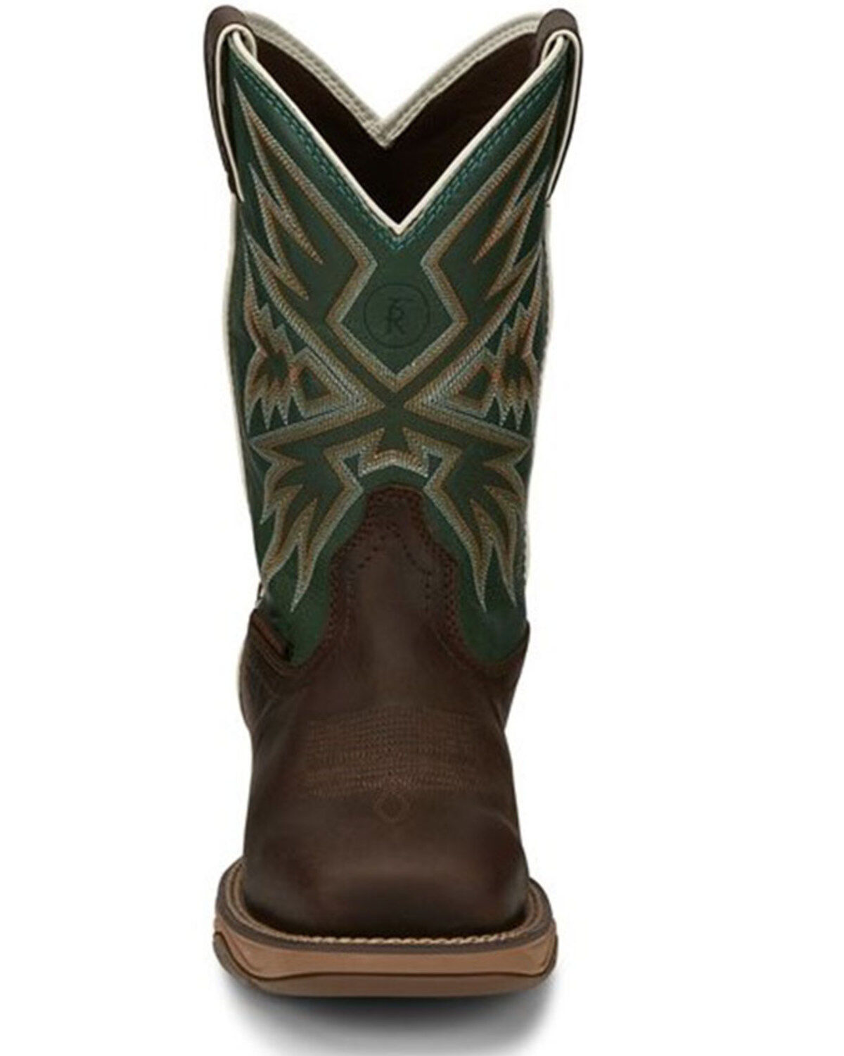 Tony Lama Men's Bartlett Amber Western Work Boots - Steel Toe