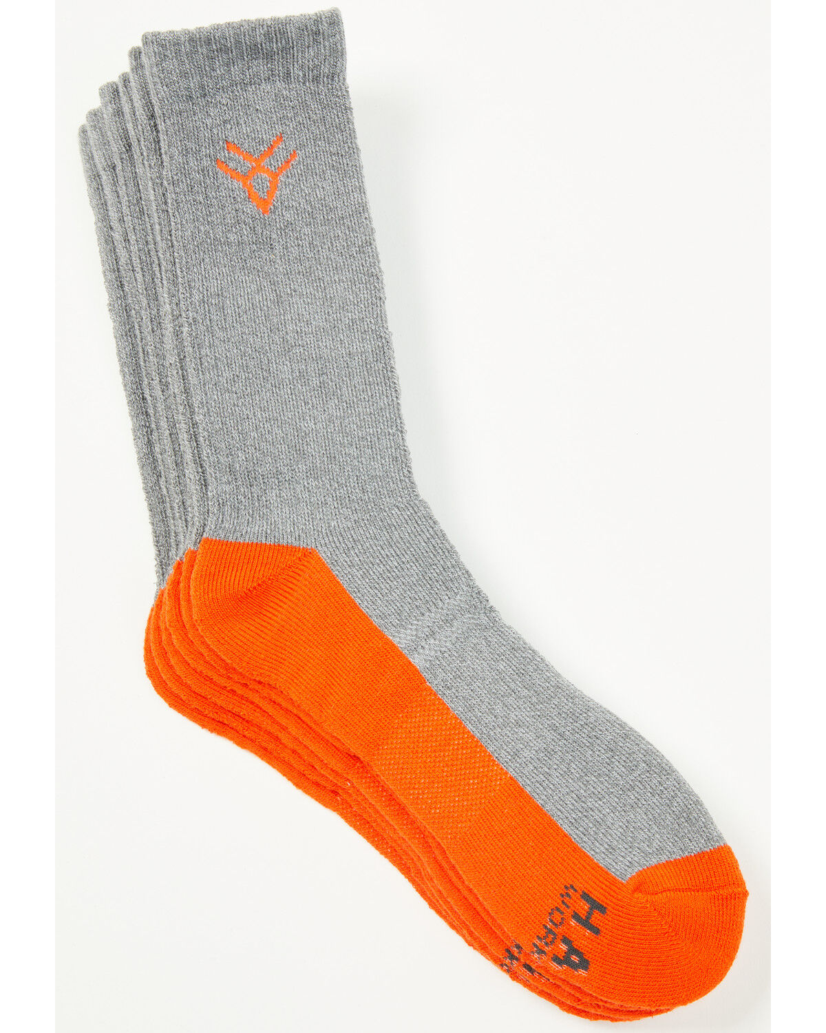 Hawx Men's Steel Toe Crew Socks - 3 Pack