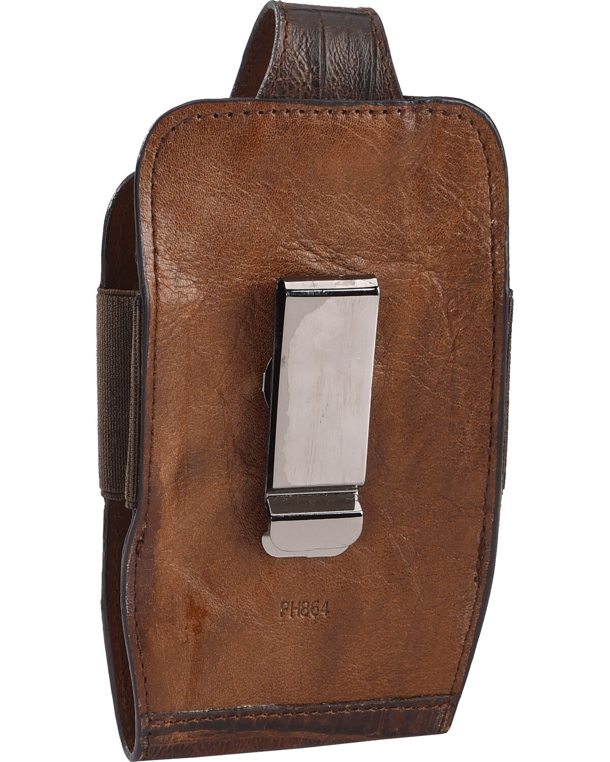 M & F Western Men's Extra Large Faux Caiman Cell Phone Holder