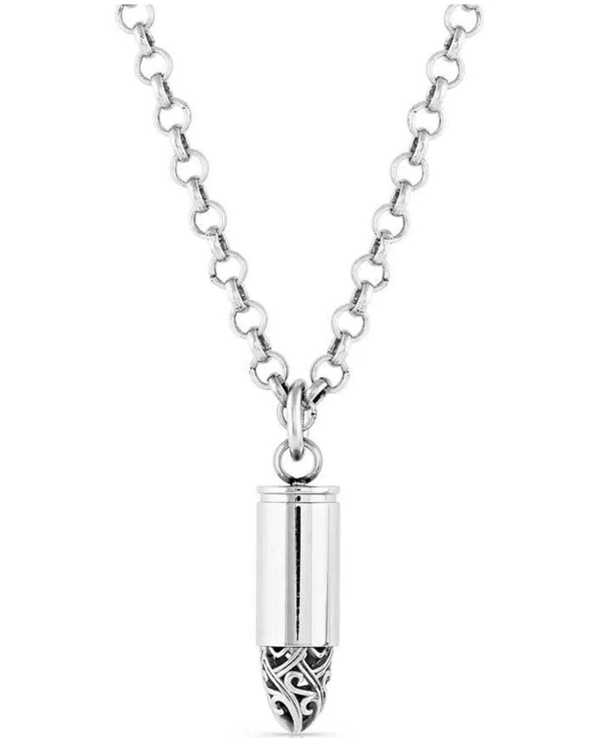 Montana Silversmiths One Filigree Shot Bullet Necklace