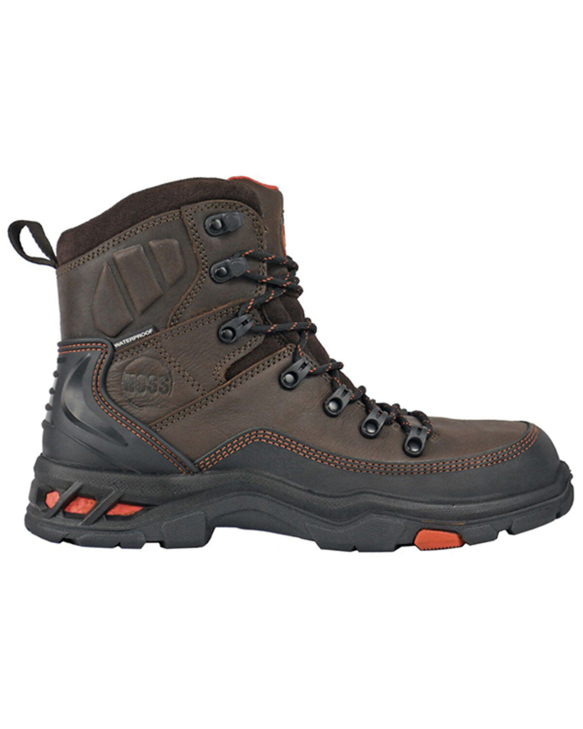 Hoss Men's Traverse 6" Lace-Up Waterproof Work Boots - Composite Toe