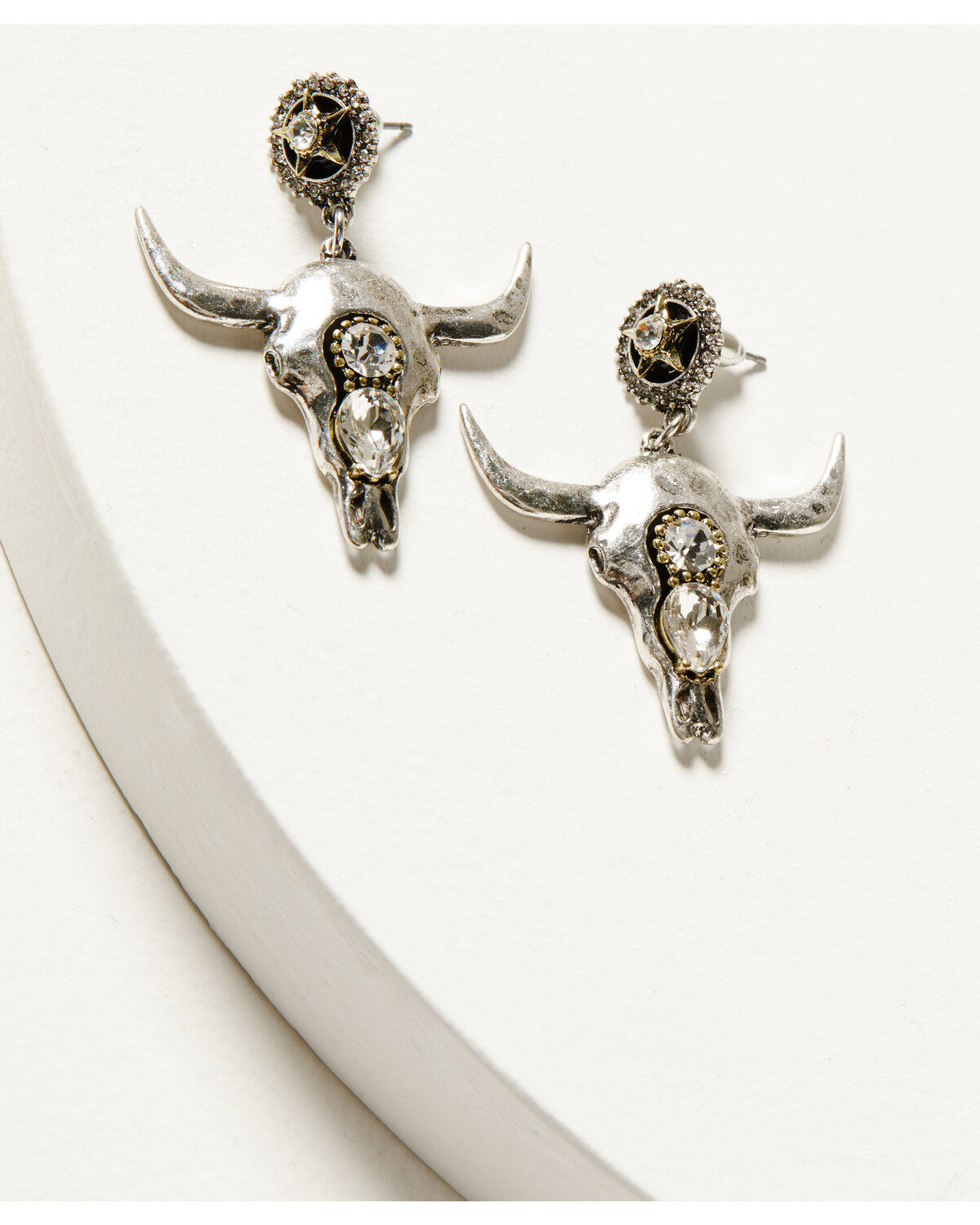 Idyllwind Women's Bexley Steer Head Earrings